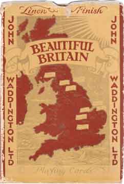 'Beautiful Britain' playing card pack