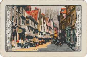 'Beautiful Britain' playing card - York